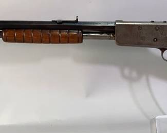 Marlin NO 27 32-20 Cal Pump Action Rifle SN# Not Found