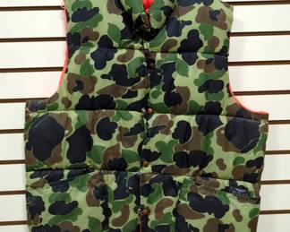 Camo Vest Size L, Camo Coveralls Size L, And Pants 32x30