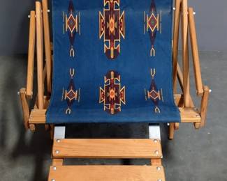 Collapsible Rocking Chair With Removable Stand