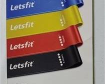 Lot 018   1 Bid(s)
New in box Letsfit 5 pack of Exercise Resistance Band Set