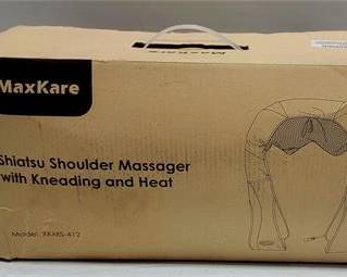 Lot 004   5 Bid(s)
Still in box Shiatsu Shoulder Massager with Kneading and Heat XKMS-412