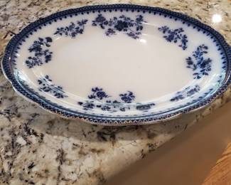 Flow Blue Platter