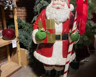 Our large resin Traditional Santa is a true showstopper for any Christmas party!