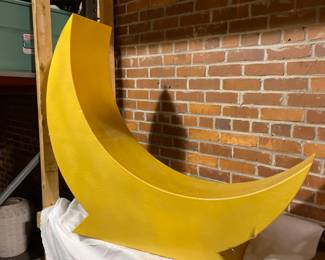 Oversized moon. Perfect for a photographer to use as a prop!