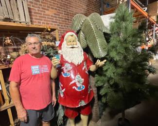 Our Hawaiian Santa will be the perfect addition to your Christmas in July celebration!