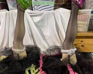 Can Can girls legs - perfect for table centerpieces at themed event