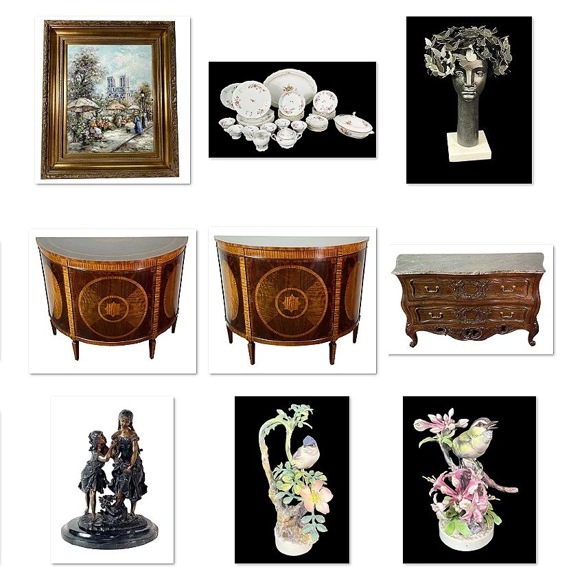 Online Fine Art & Estate Furnishings Auction starts on 10/25/2023