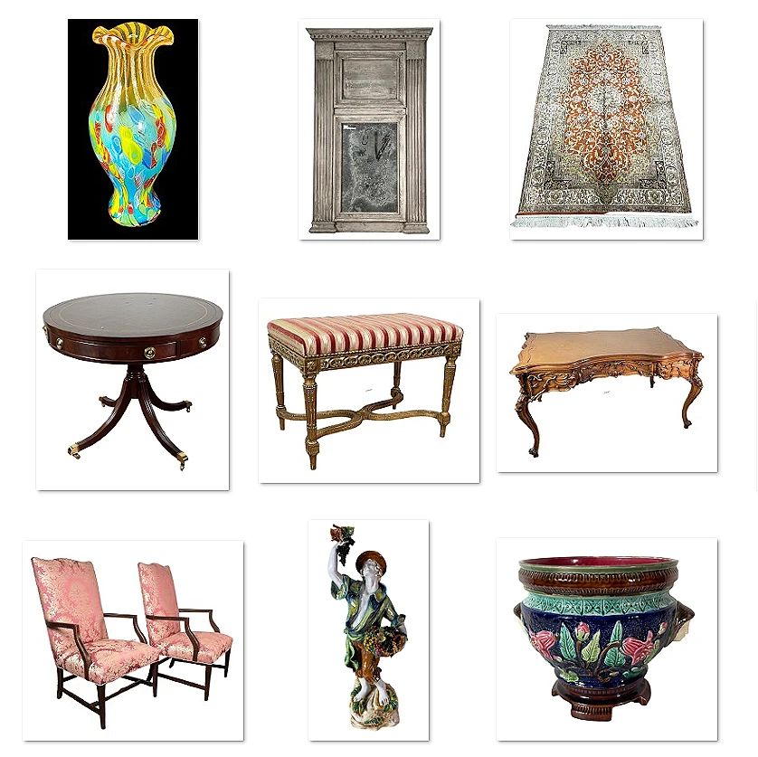 Online Fine Art & Estate Furnishings Auction starts on 10/25/2023