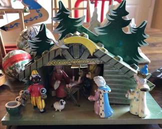 German Wooden Folkart