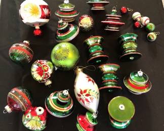 Radko Shiny Brite More Glass Ornaments