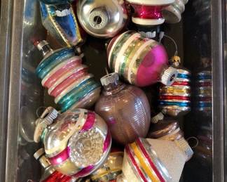 Mid Century, Shiny Brite, UFOs, Lanterns More