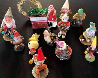 Pine Cone Elves Santas