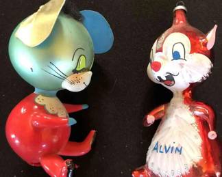 Vintage Blown Glass Di Carlini Italian Figural