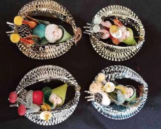 Antique Elf Gold Silver Foil