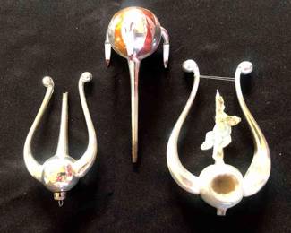 Antique German Harp ChandelierOrnaments