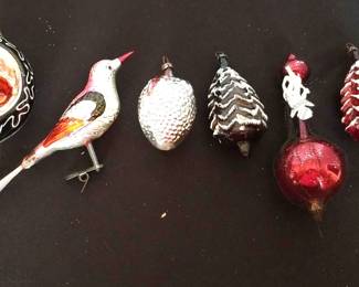 Rare German Dresden Wire Ornaments