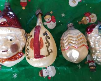 Antique Figural Ornaments