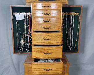 Jewelry Chest And Contents