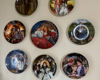 collectors plates- Gone with Wind