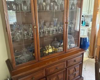 Vintage china hutch