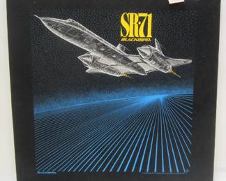 SR-71 BLACKBIRD CLOTH PRINT