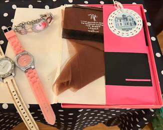 Vintage hosiery in box 