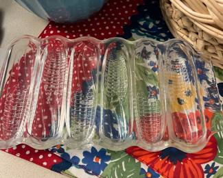 Maize glass corn stick pan 