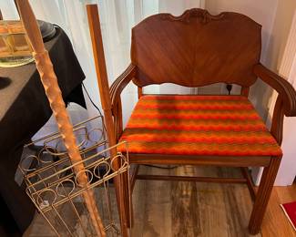  Vanity chair 
Waking sticks 
Umberella stand 