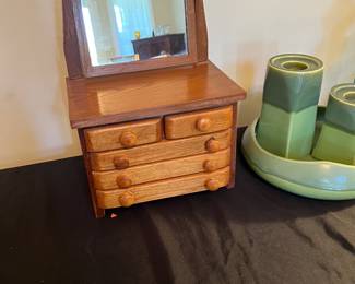 Doll size  wooden dresser 