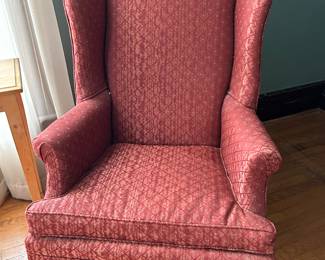 Pair of wing chairs