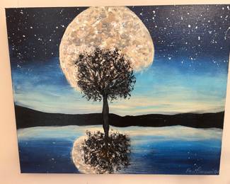 Small Ron Freeman painting 