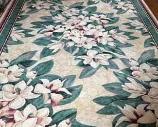 Magnolia rug 7’8” x 11’ 3”