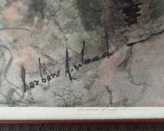 Barbara A. Wood signed numbered 81/450