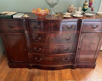 Mahogany buffet 