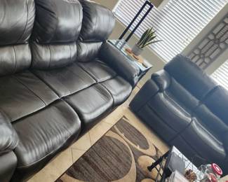 Reclining Couch and Love Seat