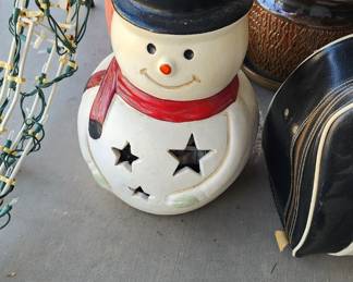 Yard Art Snowman