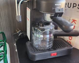 Krups Espresso Coffee Cappuccino Machine Black