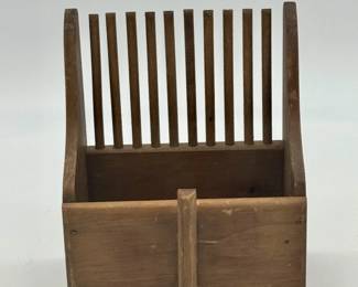 Vintage Cranberry Scoop