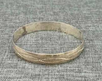Sterling Silver Bangle Bracelet