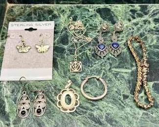Sterling Silver Jewelry Lot