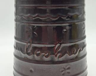 Marcrest Oven Proof Stoneware Covered Pot