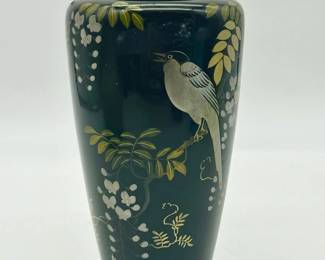 Ewington Handpainted Vase Made In Occupied Japan