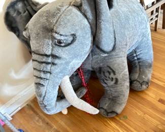 BIG plush elephant