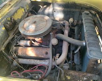 Original motor four  speed tranny