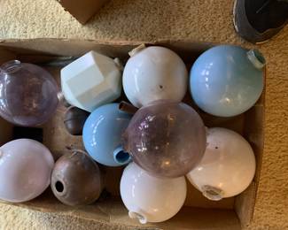 Lightning rod balls and parts 