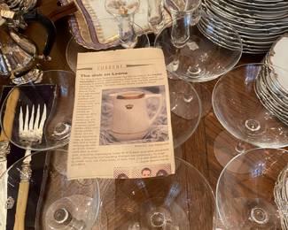 Crystal from the Helmsley Palace Hotel- fascinating