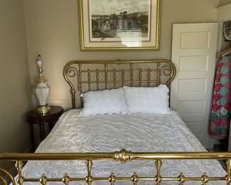 BRASS BED SOLD!