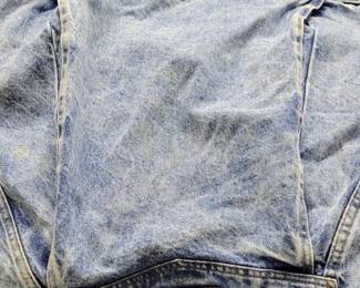 Levis leather tag jean jacket