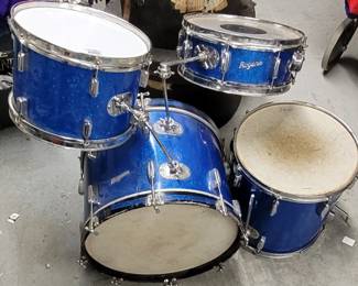 1960s Rogers 4 piece holiday drum set