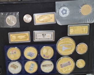 Collector coins medallions
